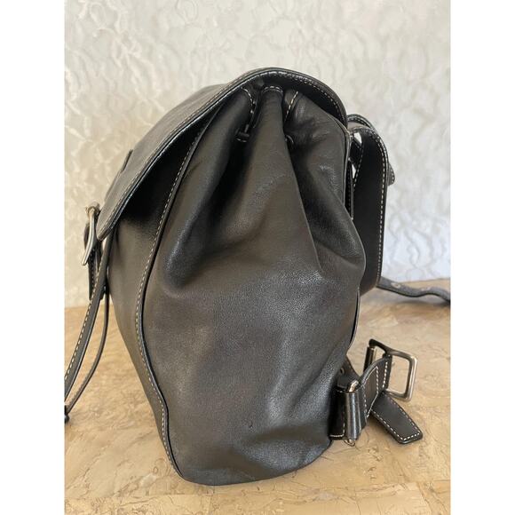 Vtg Coach Legacy black backpack Daypack 9569 - Picture 4 of 10